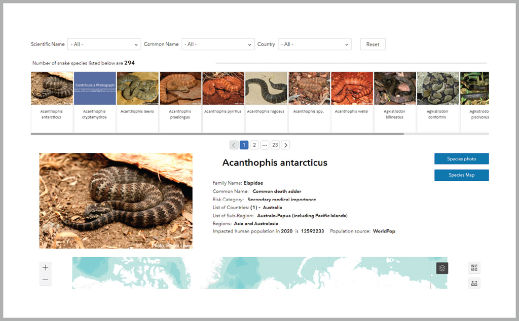 Click here: Snakebite Information and Data Platform - overview