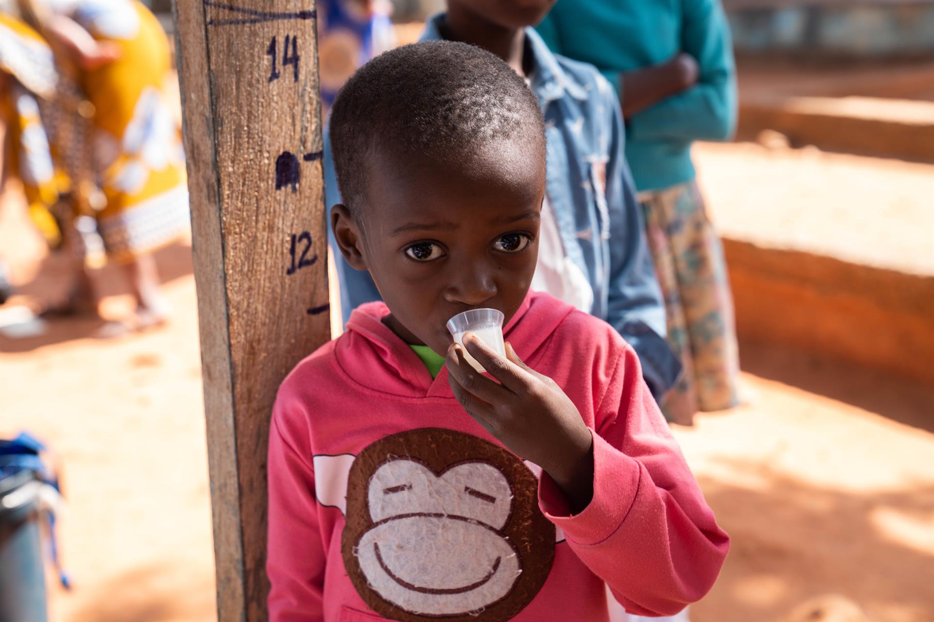 Trachoma treatment campaign in Yemen